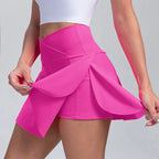 Women Pleated Tennis Skirt with Pockets - SJB-DIAMOND ELITES
