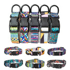 Pet Collar and Leash Set for Small Medium Large Dog Walking Collars Bohemia Style Puppy Cat Collar Pet Supplies Buldog Chihuahua Lootquake LLC