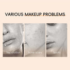 Natural Finish Foundation Cream 30ml Lightweight BB Cover Dark Circles Pores Oil Free Long Lasting Makeup Base Lootquake LLC