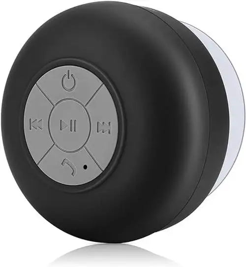 Waterproof Bluetooth Speaker with LED Lights Portable Wireless Shower Speaker with Suction Cup for Bathroom Outdoor Travel Lootquake LLC