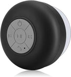 Waterproof Bluetooth Speaker with LED Lights Portable Wireless Shower Speaker with Suction Cup for Bathroom Outdoor Travel Lootquake LLC