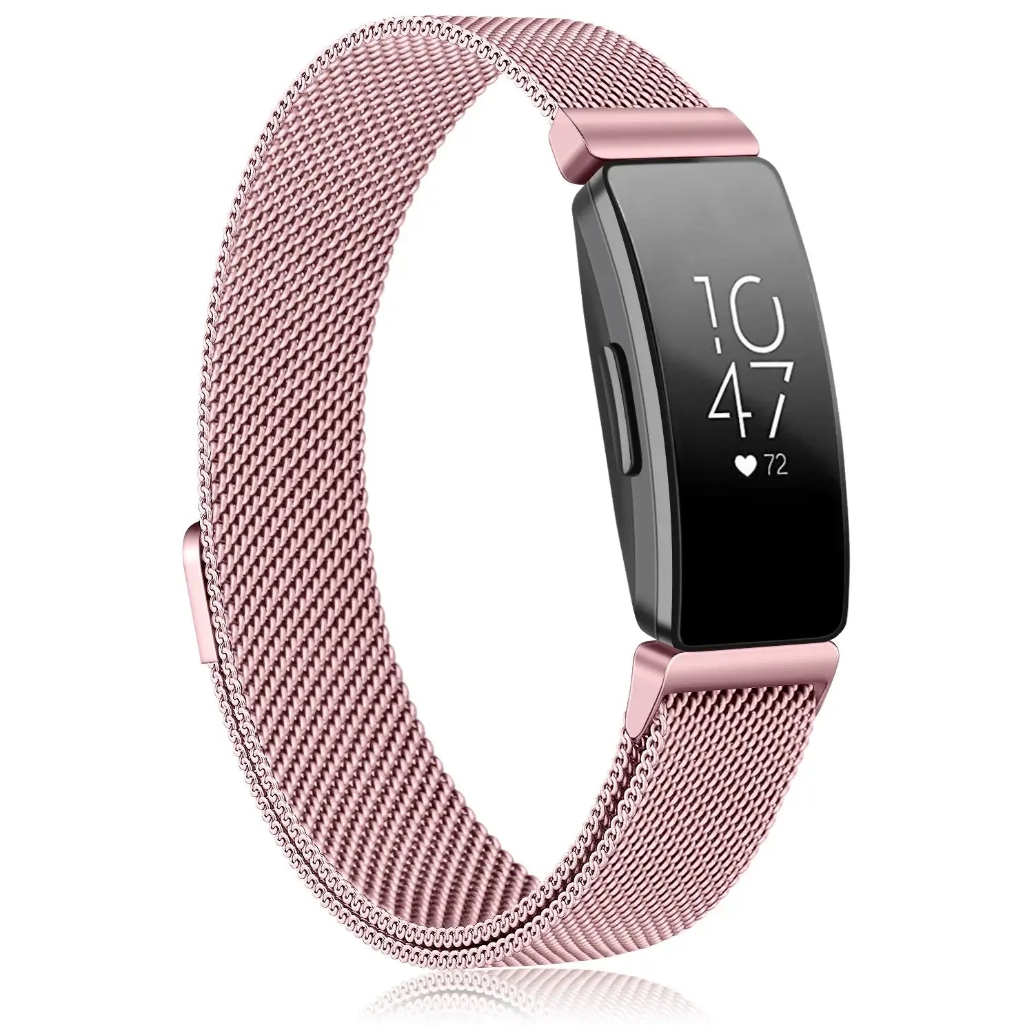 Fitbit Inspire 2, 1, HR Stainless Steel Magnetic Band - Mesh - SJB-DIAMOND ELITES