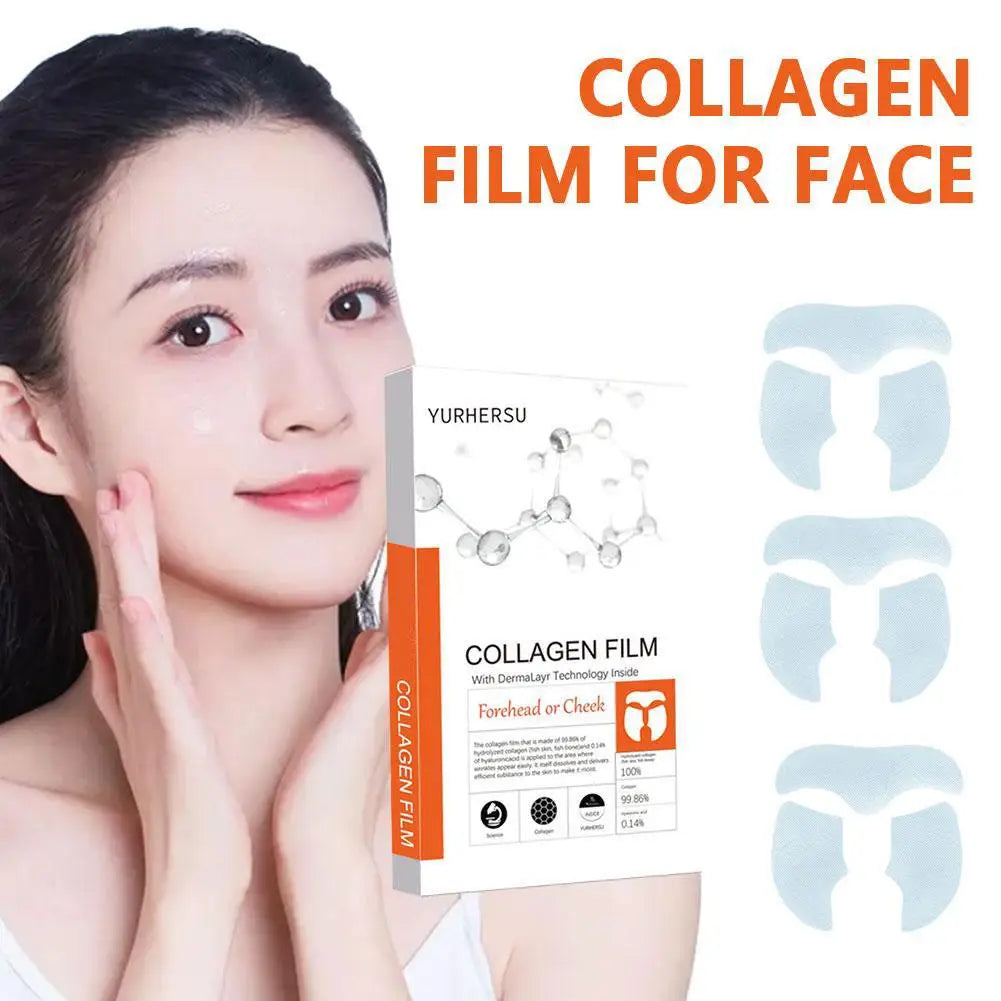 Highprime Collagens Film Melting Skincare Soluble Collagens Film Collagens Supplements Film For Lifting Hydrolyzed Collagens