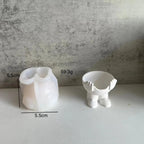 Easter Egg Cup Holders Mold DIY Drip Glue Gypsum Cement Silicone Mould Egg Jewelry Necklace Storage Tray Mold Home Decor Lootquake LLC