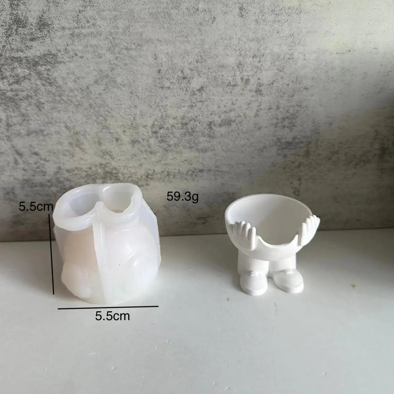 Easter Egg Cup Holders Mold DIY Drip Glue Gypsum Cement Silicone Mould Egg Jewelry Necklace Storage Tray Mold Home Decor Lootquake LLC