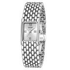 Women's Gold Rectangular Watch Stainless Steel Bracelet