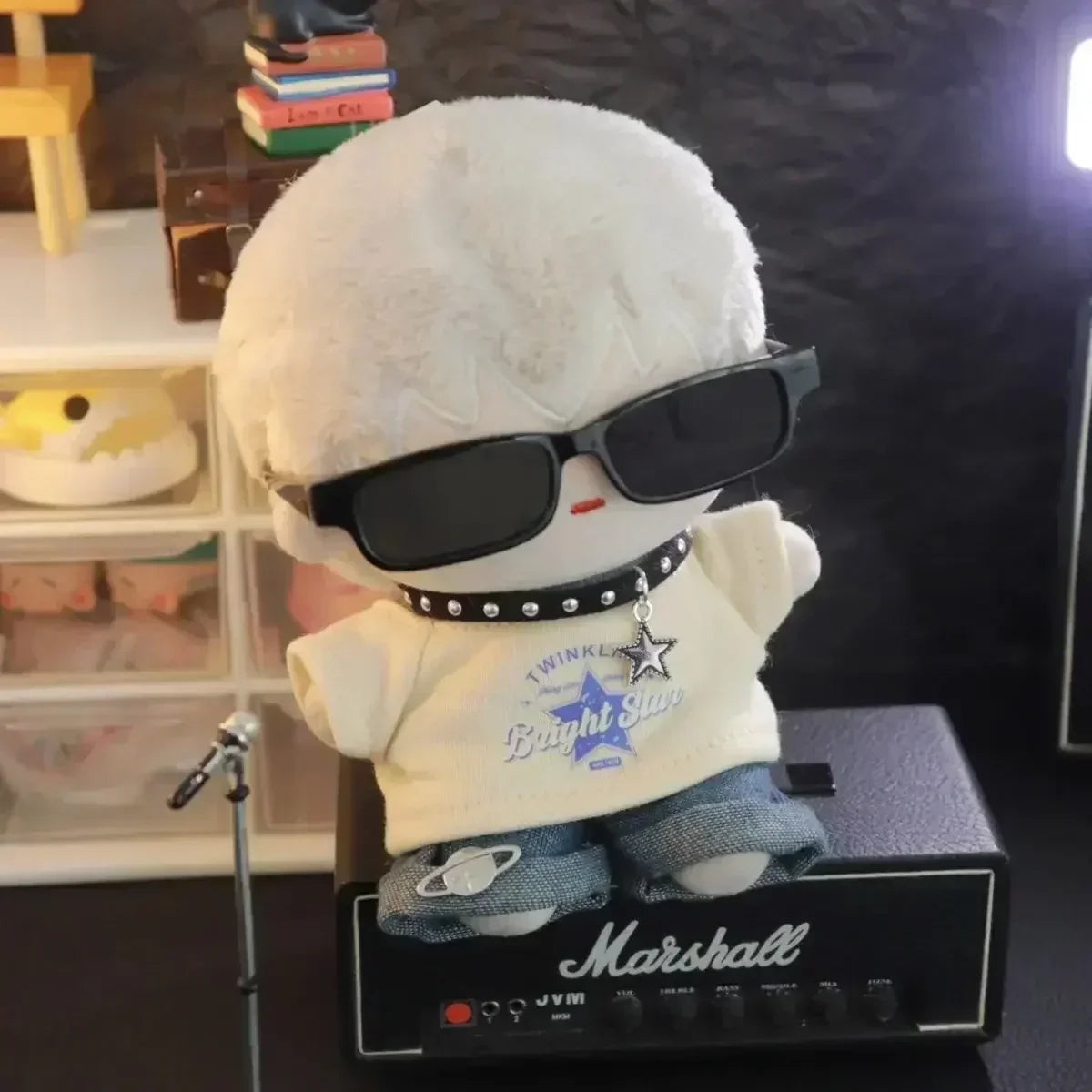 Labubu Clothes Doll American Hip Hop, V1 V2 Doll Clothing Accessories, Labubu Clothes Designer,15/17cm Doll Toy Lootquake LLC