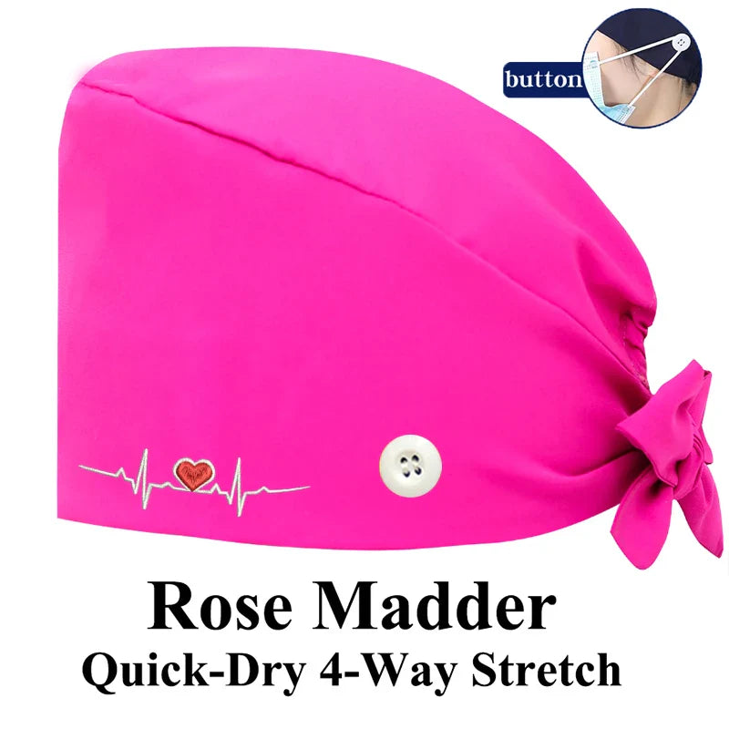 Quick Dry Stretch Medical Hat Caps