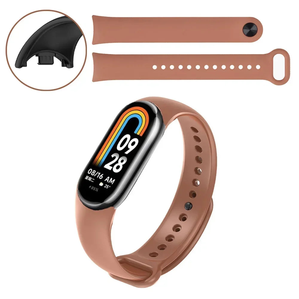 Sport Watchbands For Xiaomi Mi band 8-9 NFC Replacement miband9/8 silicone Bracelet waterproof Strap smart mi band 9 Accessories Lootquake LLC