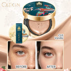 Catkin Phoenix Cushion Foundation Full Coverage, Sheer Satin Finish, Refill Included, Light Beige Lootquake LLC