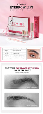 ICONSIGN Eyebrow Lift Professional Brow Lift Kit Brow Perm Eyebrow Kit Brow Makeup Tools Dropshipping Wholesale and Customize Lootquake LLC