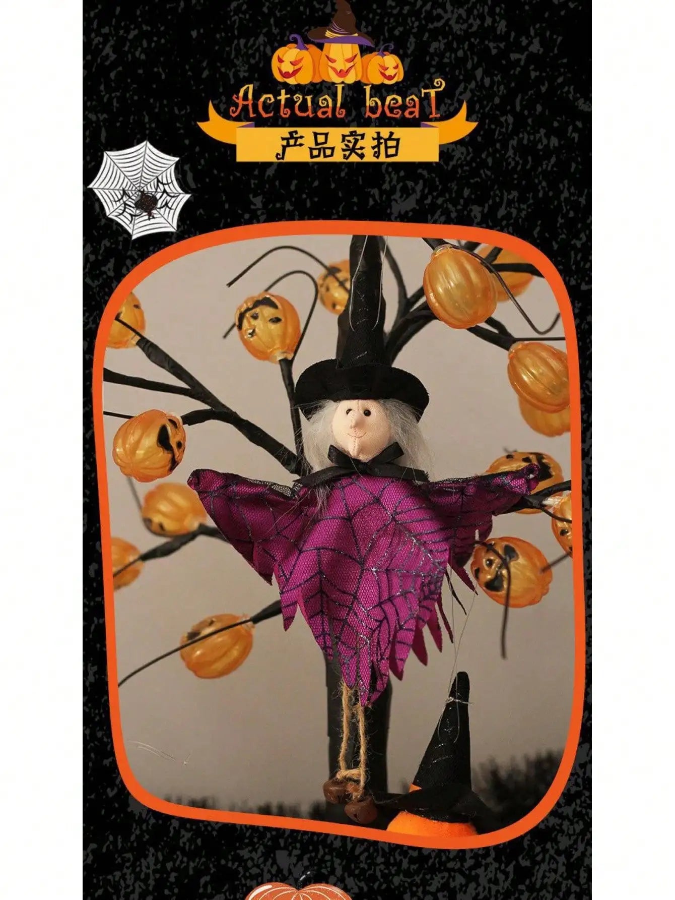 Halloween Figurine Pendant Home Garden Yard Hanging Pendant for Halloween Party Decoration Room Decoration Day of the Dead Decor Lootquake LLC