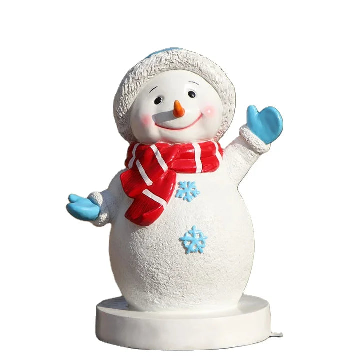 Outdoor Christmas Tree Decoration Life Size Christmas Statue For Sale