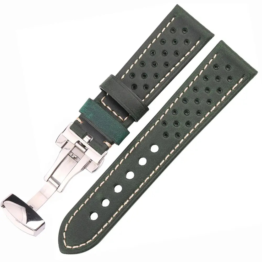Samsung Galaxy Watch Leather Band Breathable Stylish Design - SJB-DIAMOND ELITES
