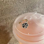 Black Rose Shaped Metal Opening Rings for Woman Girls Fashion Luxury Zircon Adjustable Index Finger Rings Jewelry Party