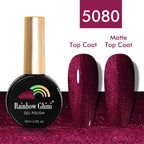 Rainbow Ghini UV LED Glitter Purple Gel Nail Polish 15ml Manicure Art Accessories Nail Glue Supplies for Professionals Varnishes Lootquake LLC