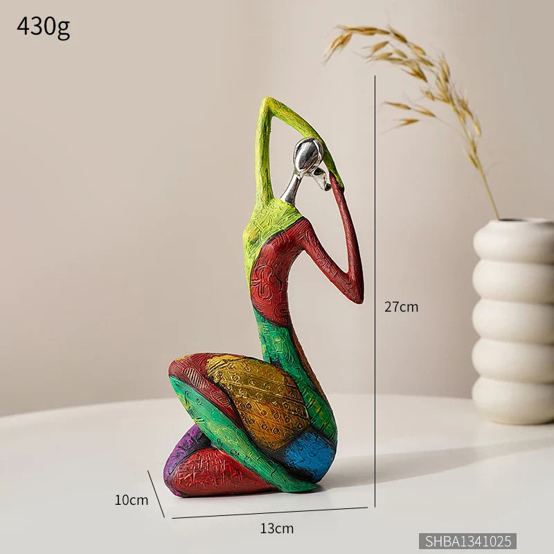 Creative Abstract Home Decor Character Sculpture Living Room Modern Art Dolls Desktop Decorations Accessories Gifts Lootquake LLC