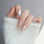 1Pc Moonlight Mirror Nail Powder Silver Fine Glitter Metallic Effect Pigment Gel Polish Chrome Holographic Nail Powder Art Salon