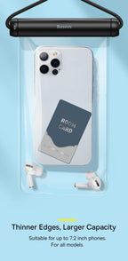 Waterproof Cell Phone Pouch Case Universal Dry Bag for iPhone IPX8 Waterproof Phone Bag Case For iPhone 13 12 Universal Swimming Underwater Diving Phone Pouch Bag Case Stevvex