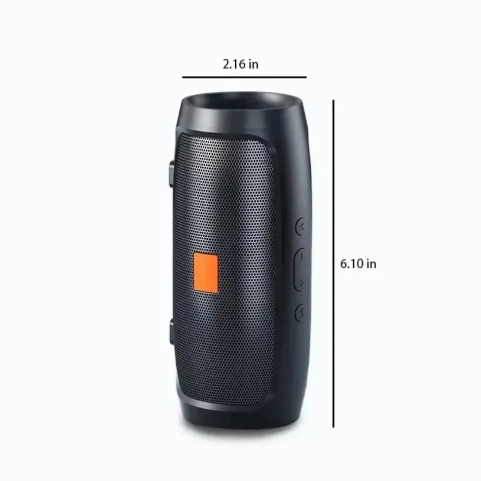Dushoo Bluetooth Speaker Fm Voice Broadcasting Portable Subwoofer Wireless Speaker Dual Speaker Stereo Outdoor Tfusb Playback Lootquake LLC