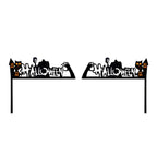 Halloween Door Frame Decoration,bats,pumpkins,spider Webs,door And Window Corner Sign, Halloween Home Decor,corner Stickers
