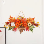 Halloween Decoration Maple Leaf Pumpkin Decorative Pendant Harvest Festival Wall Hanging Props Autumn Fall Decor Lootquake LLC