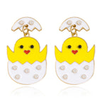 Best Lady Easter Earrings Alloy Pearls Rabbit Egg Shells Chicken Letters Tassels Various Options For You To Match Lootquake LLC