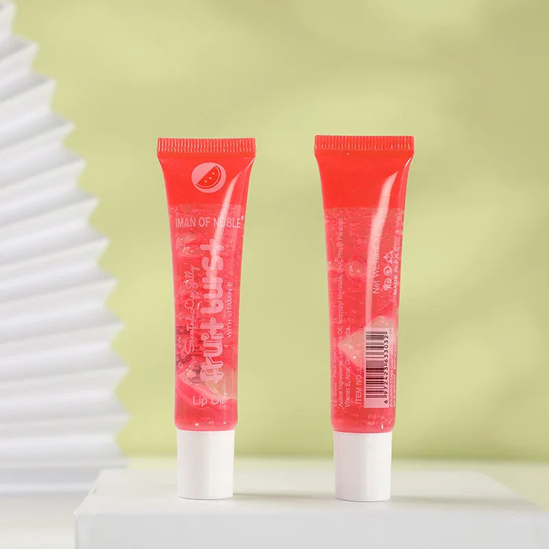 6Pcs Fruity Flavor Watery Glossy Lip Gloss Set Clear Lip Gel Hydrating Moisturizing Lip Gloss Women Lips Makeup Wholesale Lootquake LLC