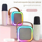Wireless Bluetooth singing karaoke speaker microphone speaker microphone home family ktv integrated mobile phone handheld Lootquake LLC