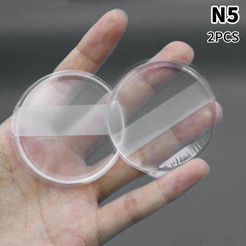 Soft Silicone Gel Powder Puff Sponge For Cosmetic Face Foundation BB Cream No Powder Eating Powder Cosmetic Puff Makeup Tools