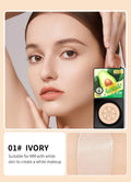 Lightweight Air Cushion Foundation CC Cream Natural Moisturizing Concealer Even Skin Tone Long Lasting Contour Makeup Cosmetics