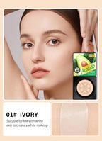Lightweight Air Cushion Foundation CC Cream Natural Moisturizing Concealer Even Skin Tone Long Lasting Contour Makeup Cosmetics