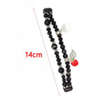 Fitbit Inspire 3 Beaded Elastic Band – Stylish Stretch Bracelet Strap - SJB-DIAMOND ELITES