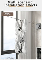 Household Shoes Drying Rack Balcony Foldable Shoe Hanger Clothing Hook Sneaker Rack Home Storage Lundary Tools Lootquake LLC