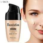 LAIKOU Liquid Foundation Moisturizing Long Lasting Face Comestics Natural Brighten Face Base Tone Make Up 30ml Lootquake LLC
