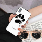 Dog Paw Phone Case For Iphone 11 12 13 Mini Pro Max 8 7 6 6s Plus X 5 S Se 2020 Xr Xs 10 Case Paw Print Heart Pet Lovers Stevvex