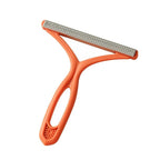 Silicone Double Sided Pet Hair Remover Lint Remover Clean Tool Shaver Sweater Cleaner Fabric Shaver Scraper for Clothes Carpet Double Carpet Wooden Manual Roller Professional Reusable Lint Cleaner for Pet Hair Stevvex