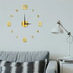 New 3D Acrylic Mirror Wall Clock Sticker for 40CM Fashion DIY Quartz Clocks Watch Home Decoration Living Room Stickers Lootquake LLC