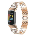 Fitbit Charge 5 6 3 4 Metal Band - Stylish Durable Strap - SJB-DIAMOND ELITES