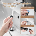 MAXGROOM Nose Hair Trimmer for Men Rechargeable 360 Rotating Dual-Blade Electric Shaver Eyebrows Nose Hair Trimmer Painless Safe