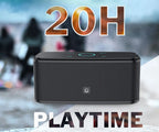 DOSS Wireless Bluetooth Speaker SoundBox BT 5.0 Touch Control Portable Music Sound Box 12W Stereo Sound IPX5 Waterproof Speakers Lootquake LLC