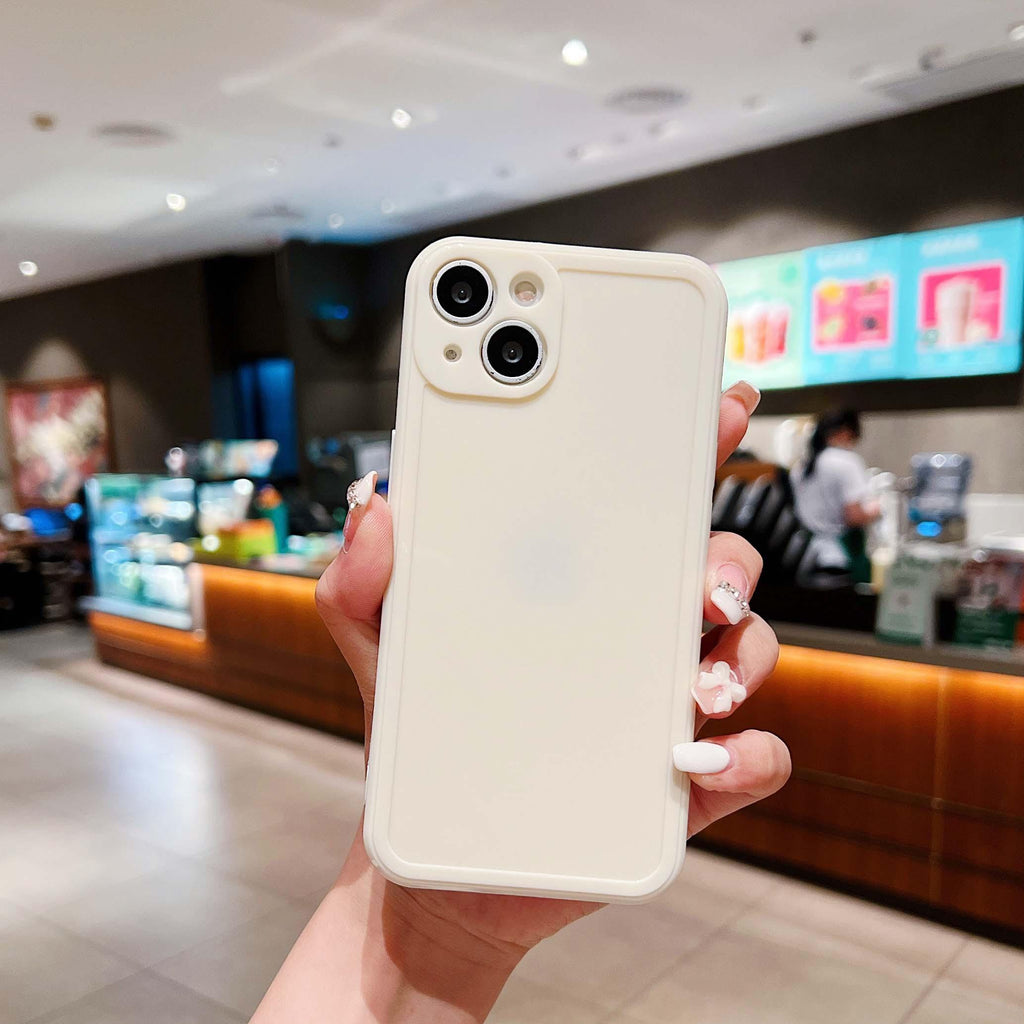 Transparent Soft Silicone Bumper Protection Retro Color Transparent Shockproof Phone Case New Silicone Phone Case Cover For Iphone 7 8 Plus 11 12 Mini 13 Pro Max X Xr Xs Max Shockproof Stevvex