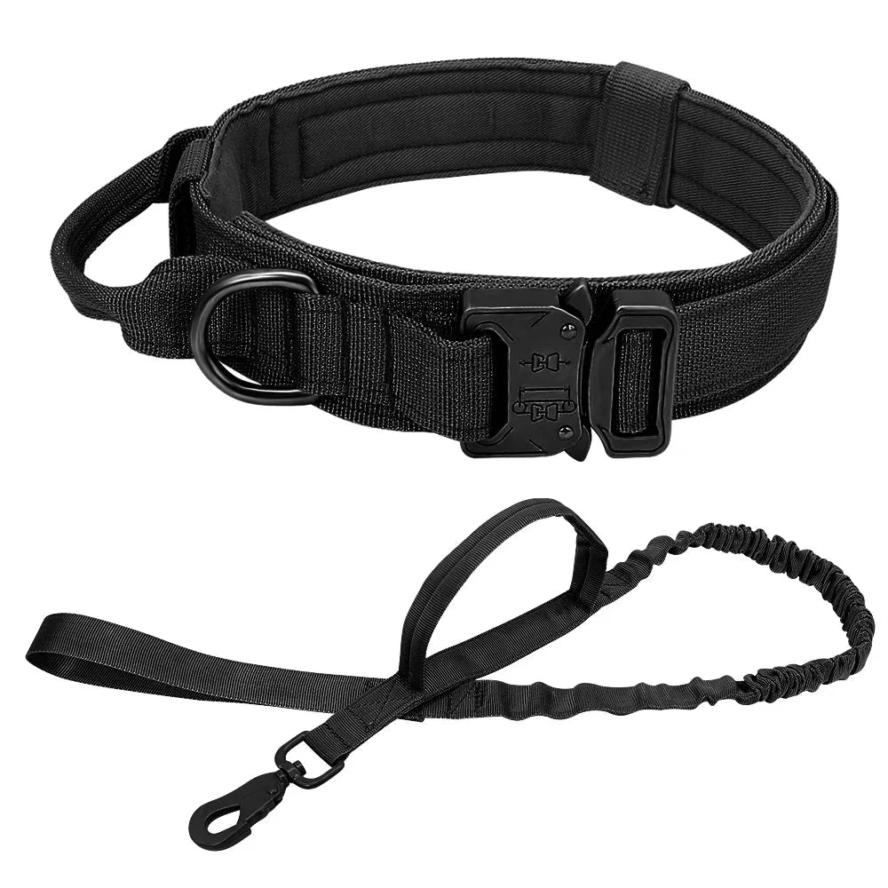 The Tactical Luxe Collar & Leash Fashioned Furbabies