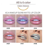 HANDAIYAN Best Seller Glitter Lip Gloss 6colors Moisturizing Mermaid Lip Glaze Waterproof Long Lasting Liquid Lip Stick Lootquake LLC