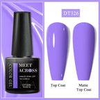 7ml Milky Jelly White Gel Nail Polish Natural Luster Long Lasting Nail Art All for Home DIY Manicure Soak Off UV LED Gel Vernis Lootquake LLC