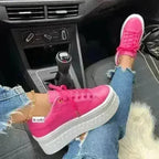 Casual Flat Women's Shoes Beige/Pink/Green/Khaki/Black/White