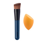 Flat Head Liquid Foundation Brush Angled Foundation Brush Tool Face Contour Foundation Concealer Makeup Brush Lootquake LLC