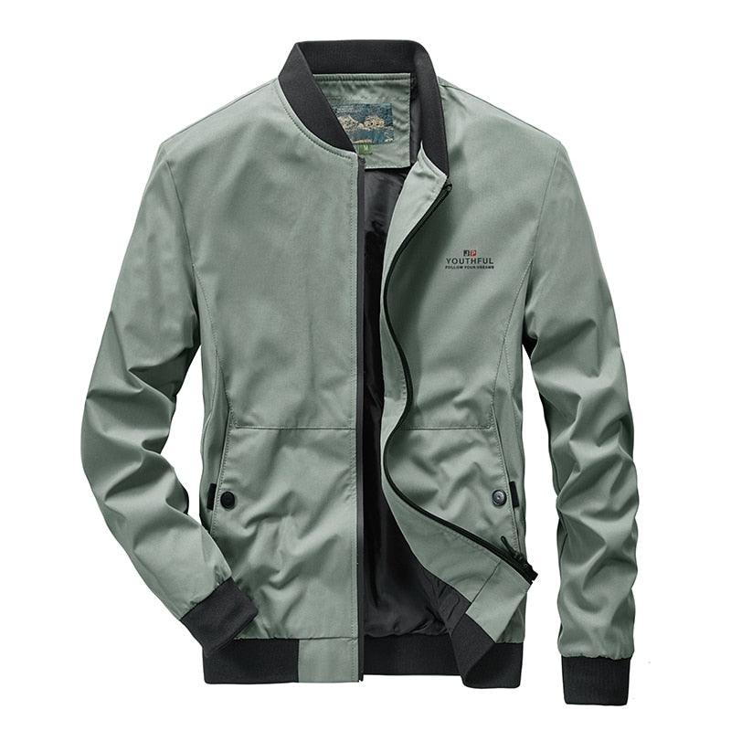Men Lightweight Fashion Jacket Men New Casual Windbreaker Jacket Coats Windbreaker Jackets For Men Spring Autumn Casual Outdoor Waterproof Elegant Blue Slim Jackets Stevvex