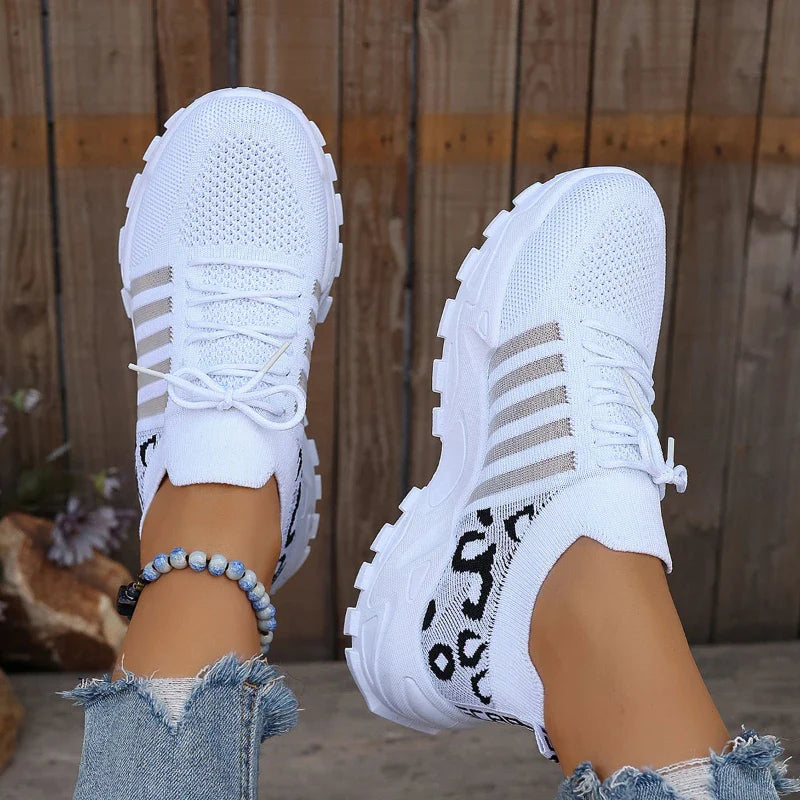 Summer Women Casual Shoes High-quality Breathable Sports Shoes Thick Soled Ankle Boots Zapatillas De Mujer 2025 New White Shoes Lootquake LLC