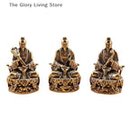 Sanqing Tianzun Statue Chinese Taoism Taishang Laojun Crafts Ornament Sculpture Carving Statue Collection Home Decor